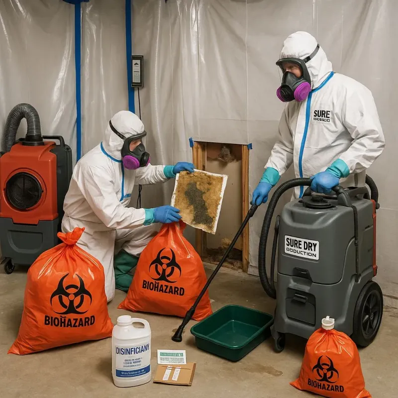 Contaminated Water Handling Protocols process in Burns Flat, OK