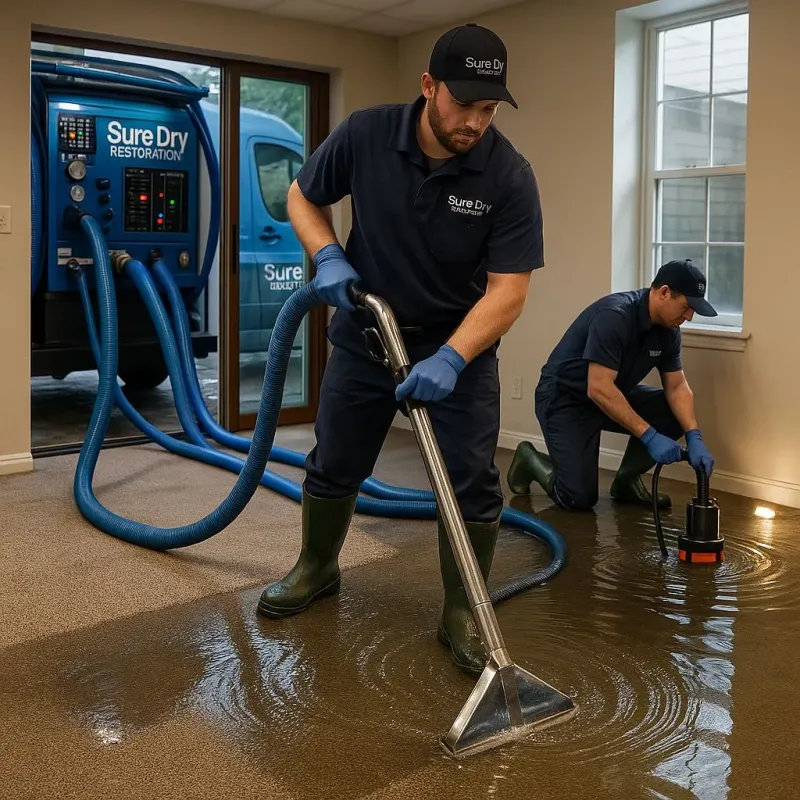 Water Extraction and Removal process in Burns Flat, OK